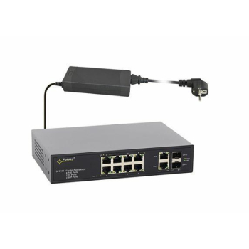 SFG108 Switch przemyslowy PoE 12-portowy-1