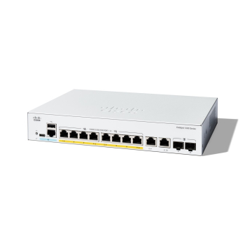 Cisco C1200-8P-E-2G łącza sieciowe Zarządzany L2/L3 Gigabit Ethernet (10/100/1000) Biały-1