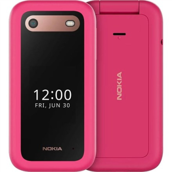 Nokia | 2660 DS | Pop Różowy | 2,8 cala | Wyświetlacz TFT LCD | 48 MB | 128 MB | Dwie karty SIM | Karta Nano-SIM | Sieć