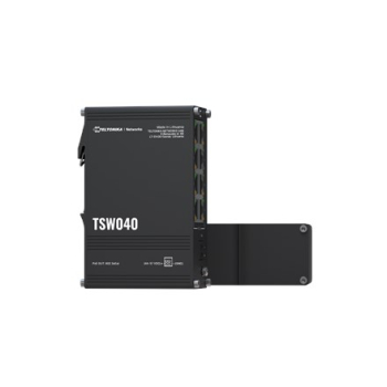 Teltonika TSW040 | Switch | 8x RJ45 100Mb/s PoE, 240W, IP30-1