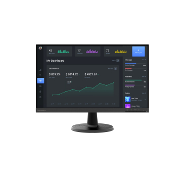 Lenovo ThinkVision C24-40 23,8"FHD IPS 250nits AG HDMI, VGA Raven Black 3Y-1