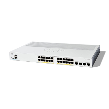 Cisco C1200-24P-4X łącza sieciowe Zarządzany L2/L3 Gigabit Ethernet (10/100/1000) Biały-1