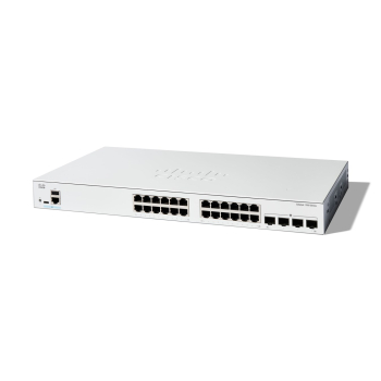 Cisco C1300-24T-4G łącza sieciowe Zarządzany L2/L3 Gigabit Ethernet (10/100/1000) Biały-1