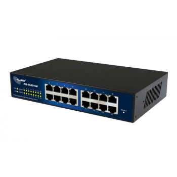 ALLNET 112534 - Managed - L2 - Gigabit Ethernet (10/100/1000) - Rack mounting - 19U - Wall mountable-1