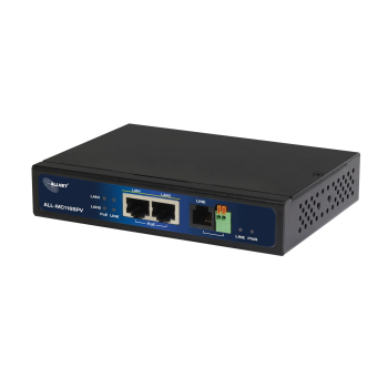 ALLNET ALL-MC116SPV-VDSL2 - Black - 10BASE-T - 100BASE-T - IEEE 802.3ab - IEEE 802.3u - IEEE 802.3z - 10/100 - DMT - ADS