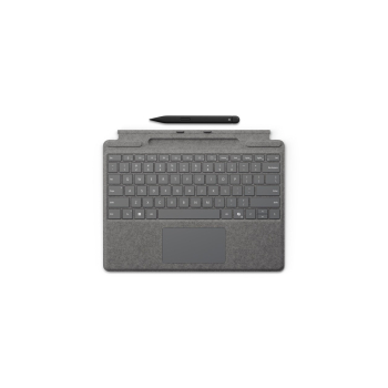 Klawiatura Surface Pro [DE/AT] Platin+ Slim Pen 2 z przyciskiem Copilot-1