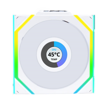 Lian Li UNI FAN SL Bezprzewodowy wentylator ARGB PWM - 120 mm, biały-1