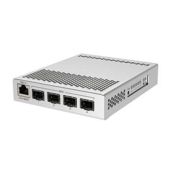 Mikrotik CRS305-1G-4S+IN łącza sieciowe Zarządzany Gigabit Ethernet (10/100/1000) Obsługa PoE Biały-1