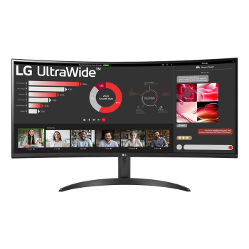 LG 34WR50QK-B monitor komputerowy 86,4 cm (34") 3440 x 1440 px Wide Quad HD Czarny-1