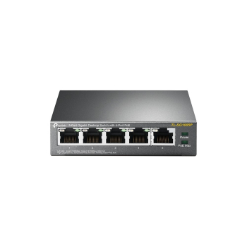 TP-Link TL-SG1005P Nie zarządzany Gigabit Ethernet (10/100/1000) Obsługa PoE Czarny-1
