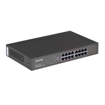 Tenda 16-port Gigabit Ethernet Switch Nie zarządzany Niebieski-1