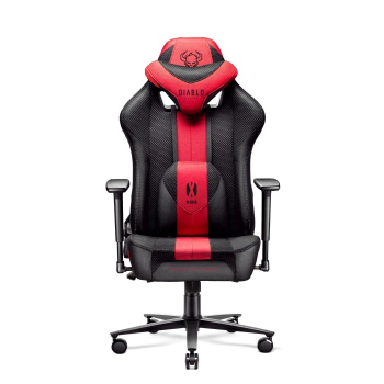 Fotel gamingowy DIABLO X-PLAYER 2.0 normal fotel antracytowo-karmazynowy-1