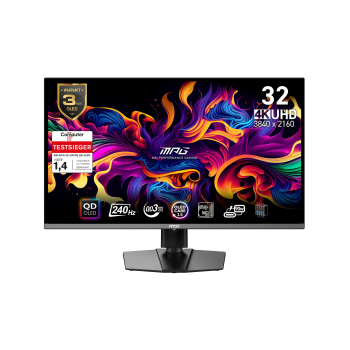 MSI MPG 321URXDE QD-OLED, 80 cm (31.5") 240Hz, Adaptive Sync, OLED, QD - DP, 2xHDMI-1