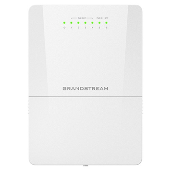 Grandstream Networks GWN7710R łącza sieciowe Zarządzany L2 Gigabit Ethernet (10/100/1000) Obsługa PoE Biały-1