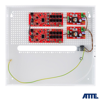 Zestaw do 16 kamer IP switch PoE 16P+2G ATTE IP-16-20-H-1