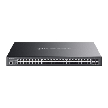 TP-Link Omada SG3452XMPP łącza sieciowe Zarządzany L2+ Gigabit Ethernet (10/100/1000) Obsługa PoE 1U Czarny-1