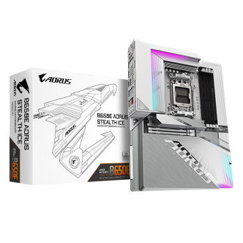 GIGABYTE B650E AORUS STEALTH ICE płyta główna AMD B650 Gniazdo AM5 ATX-1