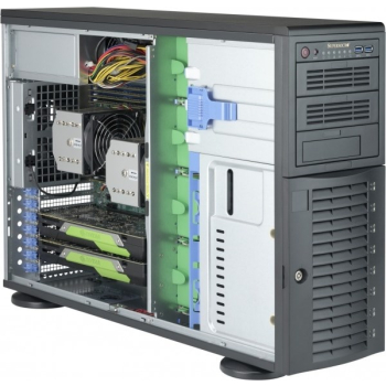 Supermicro CSE-743AC-1K26B-SQ zabezpieczenia & uchwyty komputerów Full Tower Czarny 1200 W-1