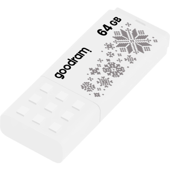 GOODRAM FLASHDRIVE 64GB UME2-WINTER WHITE USB 2.0-1