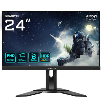 GIGABYTE G24F 2 monitor komputerowy 60,5 cm (23.8") 1920 x 1080 px Full HD LCD Czarny-1