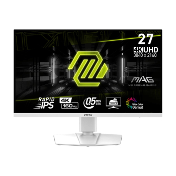 MSI MAG 274URFWDE monitor komputerowy 68,6 cm (27") 3840 x 2160 px 4K Ultra HD Biały-1