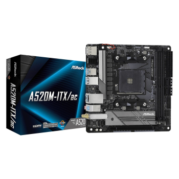 Asrock A520M-ITX/ac Socket AM4 micro ATX-1