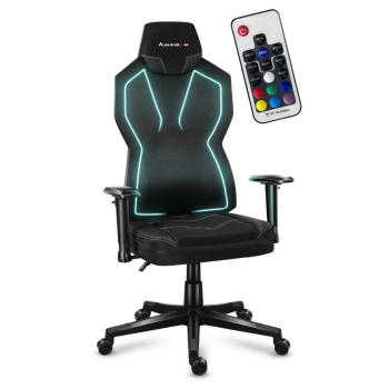 Fotel gamingowy Huzaro Combat 6.2 Black RGB-1