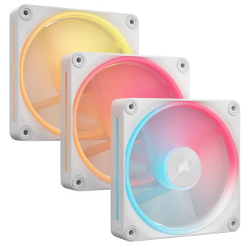 Corsair iCUE LINK LX120-R RGB Obudowa komputera Wentylator 12 cm Biały 3 szt.-1