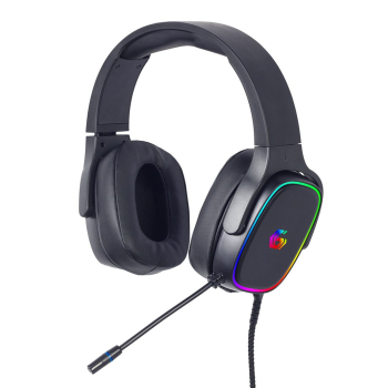 GEMBIRD GAMINGOWY ZESTAW SŁUCHAWKOWY 7.1 NA USB Z PODŚWIETLENIEM RGB-1
