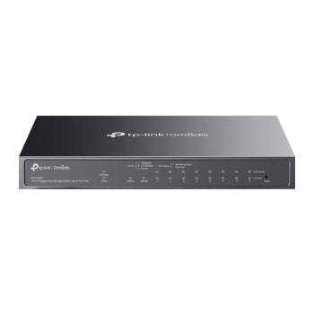 Switch TP-LINK ES210GMP Omada 10-Port Gigabit Easy Managed Switch with 8-Port PoE+-1