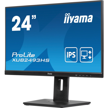 iiyama ProLite XUB2493HS-B6 monitor komputerowy 60,5 cm (23.8") 1920 x 1080 px Full HD LED Czarny-1