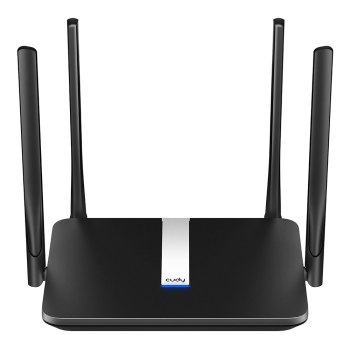 Cudy LT500 router bezprzewodowy Fast Ethernet Dual-band (2.4 GHz/5 GHz) 4G Czarny-1
