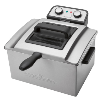 Frytownica Clatronic  PC-FR 1038 (4 l; 2,0 kg; 3000W; srebrny)-1
