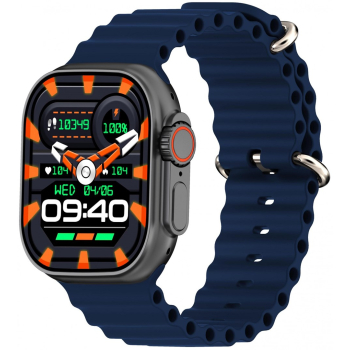Smartwatch Kiano Watch Solid (black and blue stripe)-1
