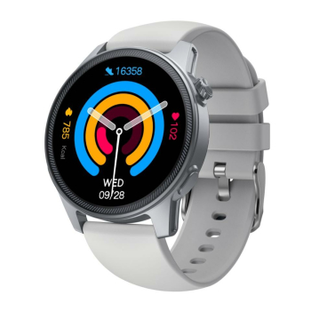 Denver SWC-392GR smartwatch / zegarek sportowy 3,63 cm (1.43") AMOLED Cyfrowy 466 x 466 px Ekran dotykowy Szary-1