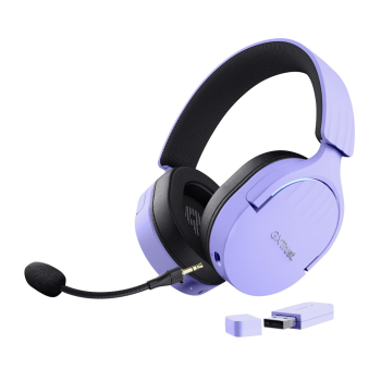 Słuchawki gamingowe Trust GXT 491P FAYZO WIRELESS Purple-1