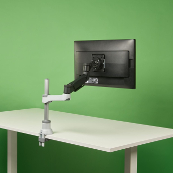 R-Go Tools R-Go Monitorarm 0"-40" 1TFT Max.9KG Caparo 4 Gasfeder sidabrinis-1