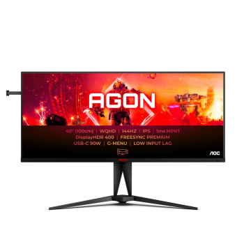 AOC AGON 5 AG405UXC monitor komputerowy 100,3 cm (39.5") 3440 x 1440 px Wide Quad HD LCD Czarny-1