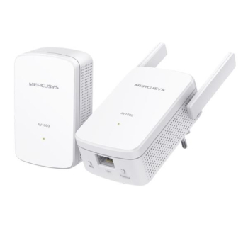 Mercusys AV1000 Gigabit Powerline Wi-Fi Kit MP510 KIT 1000 Mbit/s Ethernet LAN (RJ-45) ports 1 802.11n-1