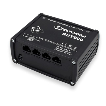 Teltonika RUT900 router bezprzewodowy Fast Ethernet Jedna częstotliwości (2,4 GHz) 3G Czarny-1