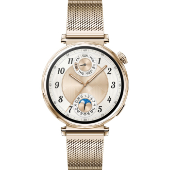 Huawei WATCH GT 5 41mm | Inteligentny zegarek | GPS (satelitarny) | Dioda AMOLED | 1,32 cala | Złoto-1