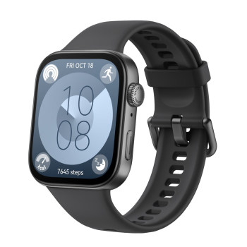 Huawei WATCH Fit 3 4,62 cm (1.82") AMOLED Cyfrowy 408 x 480 px Ekran dotykowy Czarny Wi-Fi GPS-1