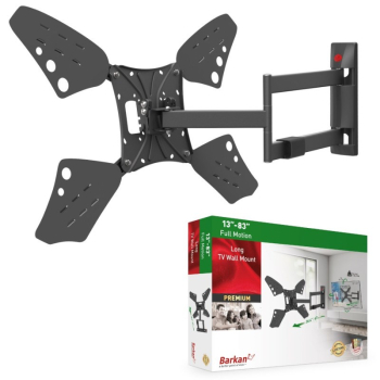 Uchwyt ścienny do TV 13-83” LED/LCD 50kg obrotowy uchylny-1