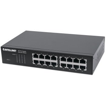 INTELLINET GIGA SWITCH 16X 10/100/1000 RJ45 561068-1
