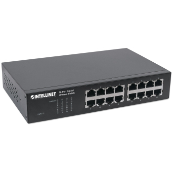 INTELLINET GIGA SWITCH 16X 10/100/1000 RJ45 561068-2