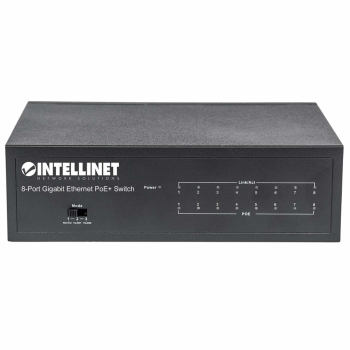 INTELLINET GIGABIT SWITCH 8X 10/100/1000 RJ45 POE+-4