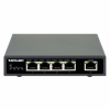 INTELLINET SWITCH GIGABIT 4X RJ45 POE+, 1X RJ45 GI-3