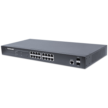 INTELLINET GIGABIT SWITCH 16X 10/100/1000 RJ45 POE-1