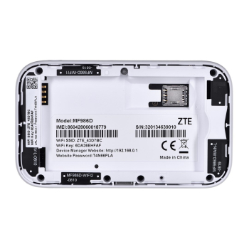 Router ZTE MF986D 4G UFI LTE CAT12/13 1x USB Type C, 1x SIM socket 2x TS-9-4