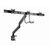 GEMBIRD BIURKOWE REGULOWANE RAMIĘ/UCHWYT NA 3 MONITORY 17-27, VESA 100X100MM, DO 6 KG-1